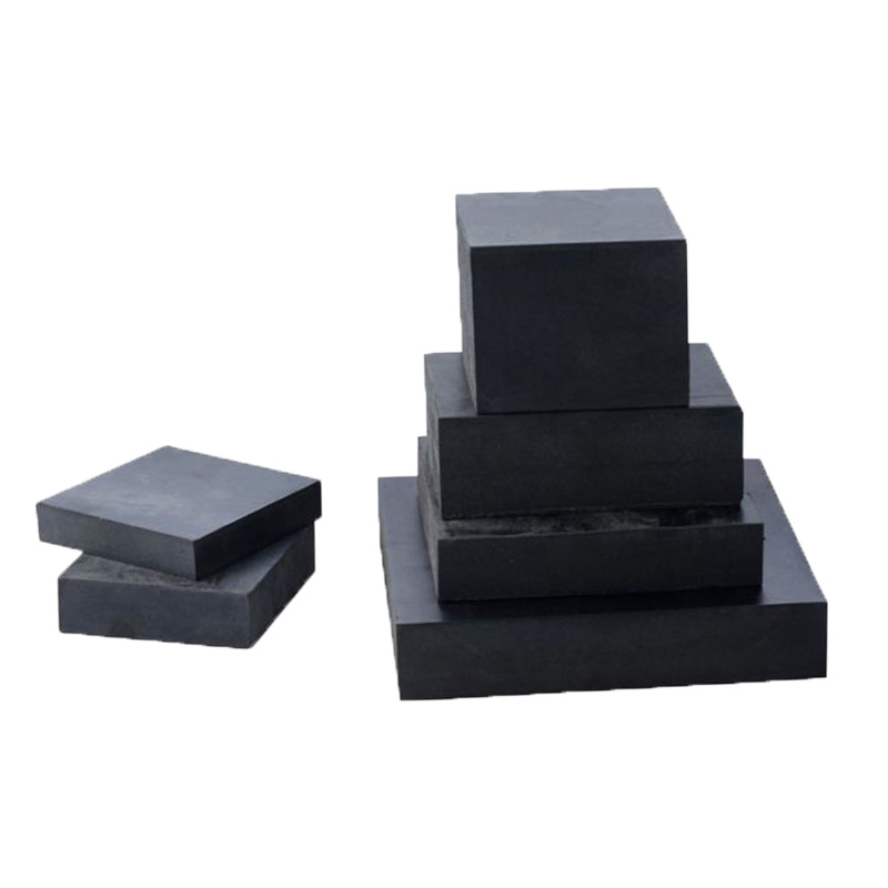 High Quality Customized Shape Natural Rubber Block Noise Reduction and Shock Absorption Rubber Pad