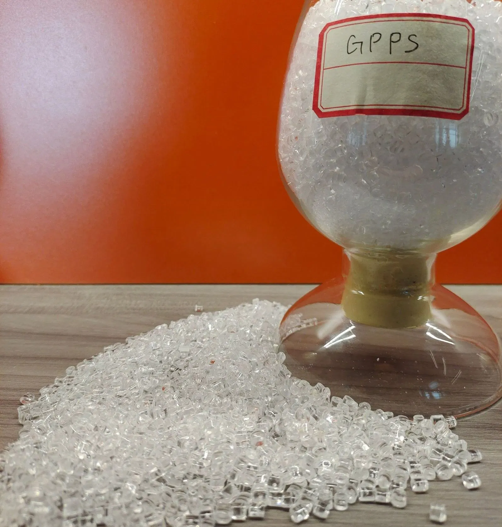 Strength Recycled GPPS Granules Environmentally Friendly Polystyrene Regrind