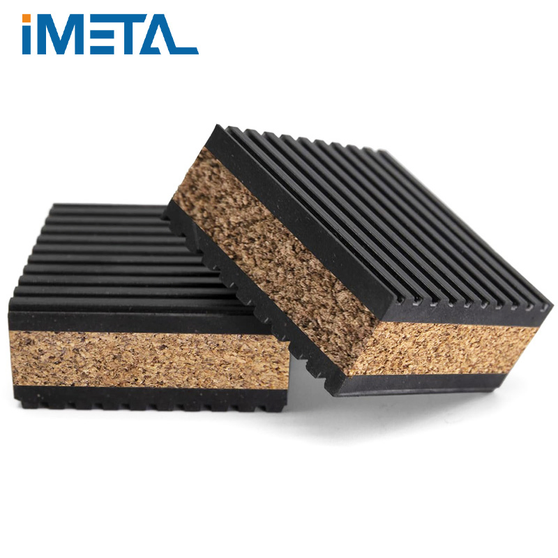 Anti Vibration Rubber Cork Vibration Isolation Pads Washing Machine Absorbing Mats