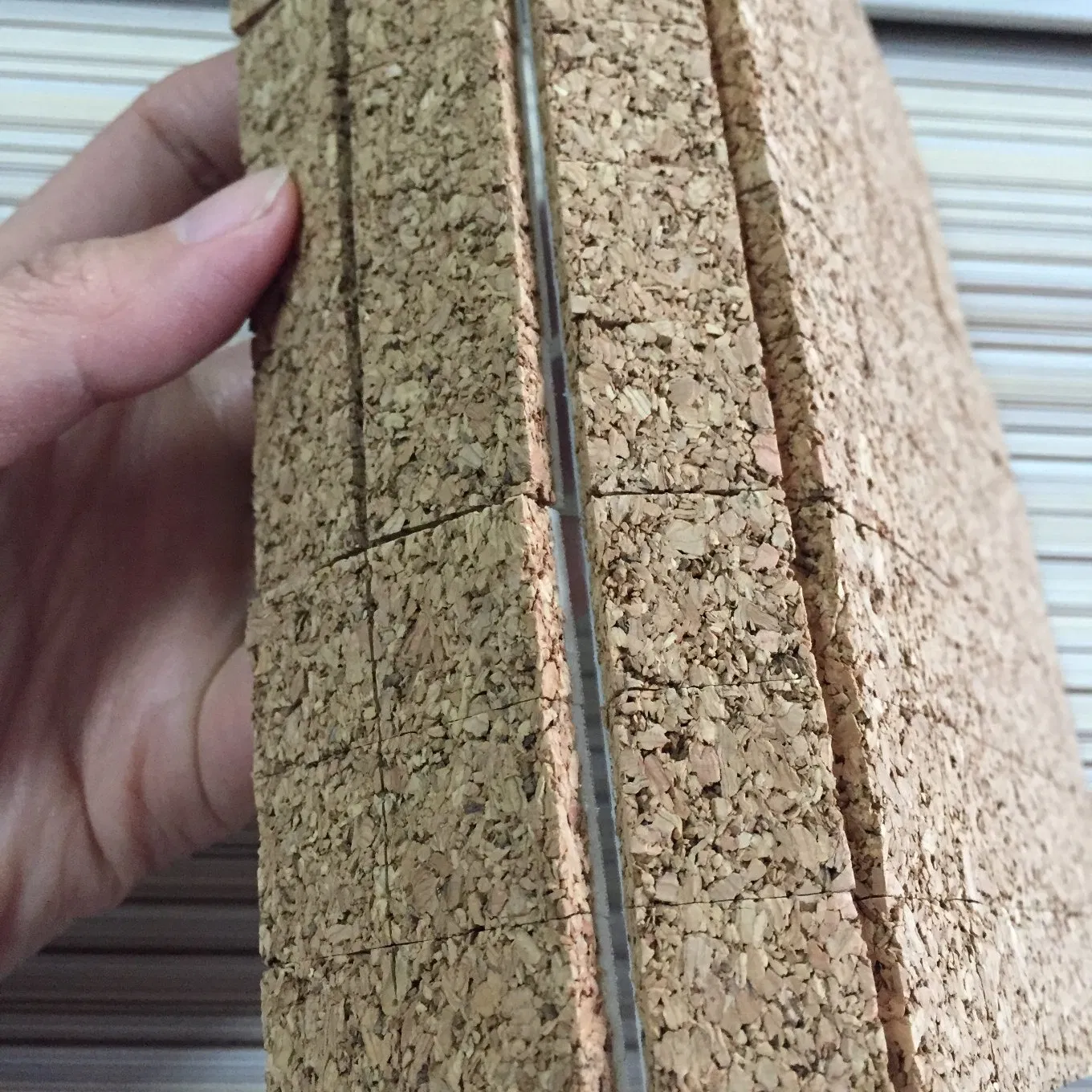 Self-Adhesive Square Cork Spacers Protect Used Glass Moving Cork Pad