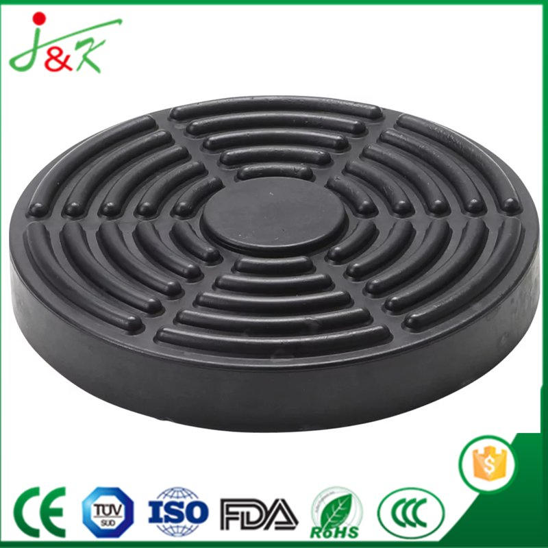 Machines Vibration with Seismic Cushioning Slip and Sliencing Rubber Pad