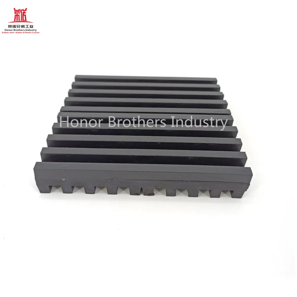 Non-Slip Shock Absorption Mat Block Anti Vibration Rubber Shock Pad