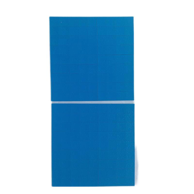 Premium Square Self-Adhesive PVC Pads for Glass Protection