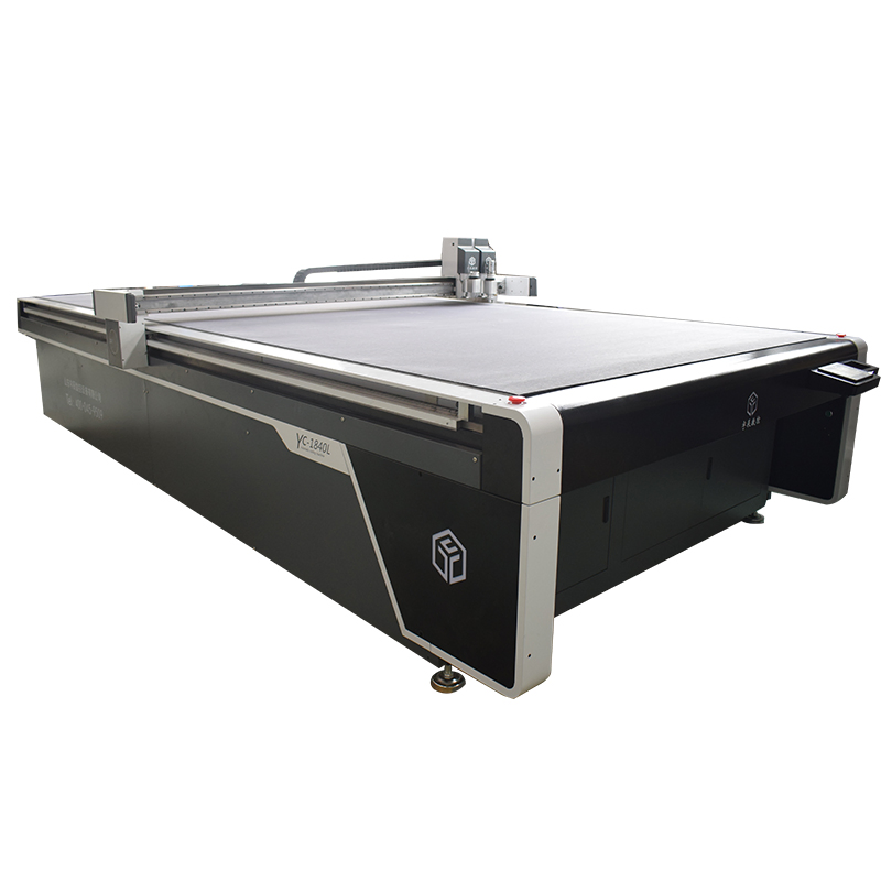 Yuchen CNC Asbestos/Cork/Nylon Gasket Automatic Die-Less Digital Cutting Machine Pneumatic Cutting Tool Flatbed Digital Cutter