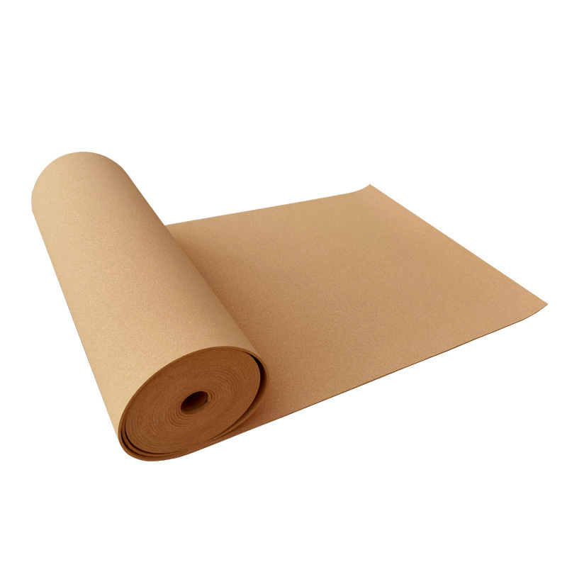 with/Without Self-Adhesive 2mm 1.22m Custom Bulletin Board Soft Eco Friendly Cork Roll