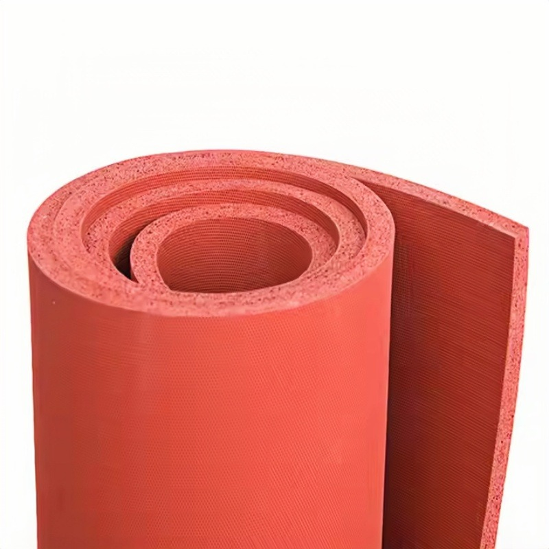 China Manufacturer Shock Absorption Silicone Rubber Foam Pad for Heat Press Machine