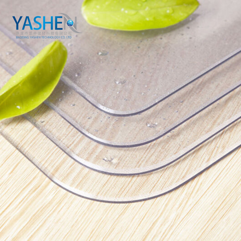 Customized Transparent in Roll Soft Color Thin Clear PVC Sheet