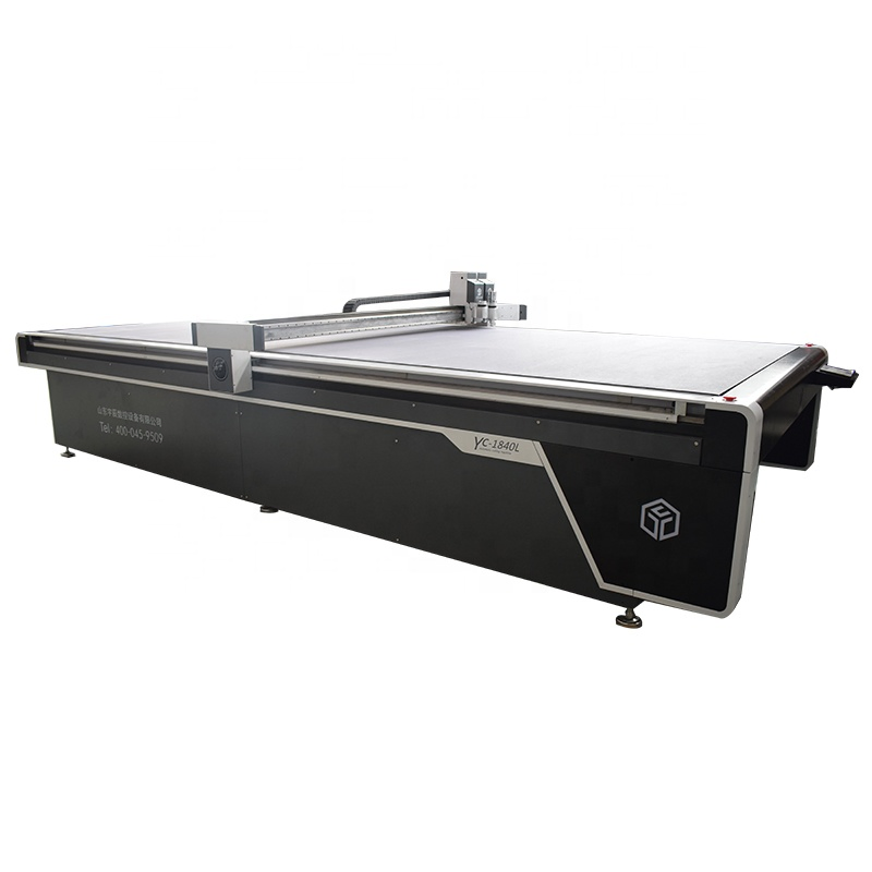 Yuchen CNC Asbestos/Cork/Nylon Gasket Automatic Die-Less Digital Cutting Machine Pneumatic Cutting Tool Flatbed Digital Cutter