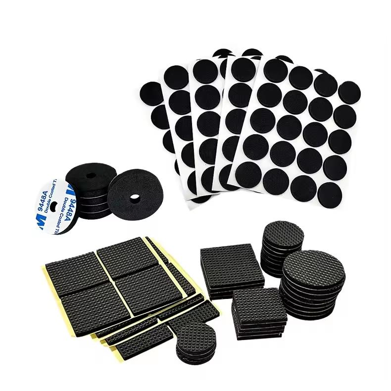 Non-Slip Silicone Gasket Back Adhesive Self-Adhesive Die-Cut Custom Silicone Gasket