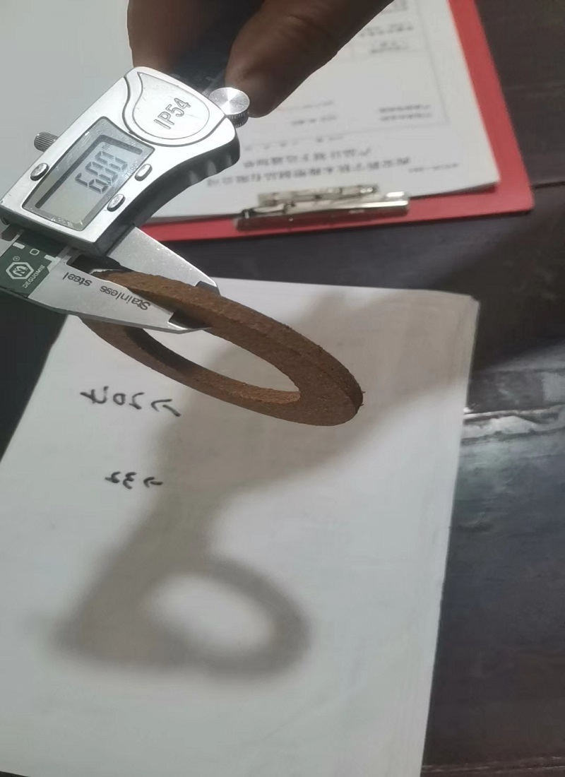 Oil Resistant Cork Gasket Material Cork Rubber Sheet for Transformer Sealings