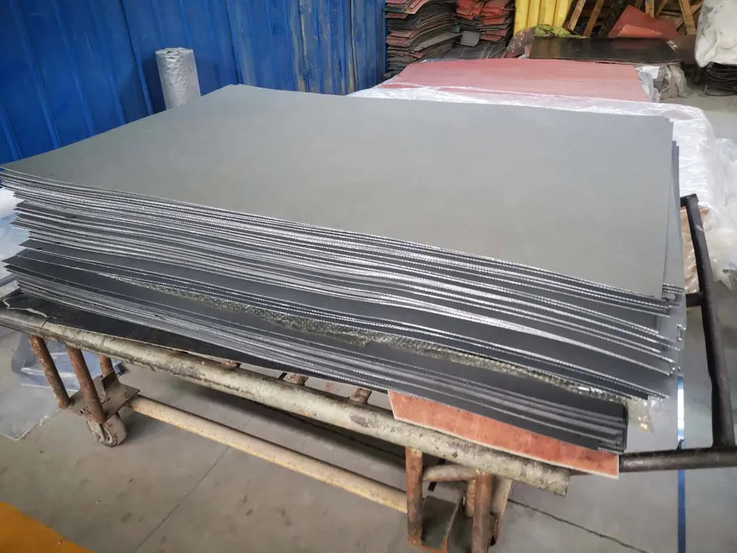 Asbestos Composite Board Black or Gray Color Tinplate Reinforced