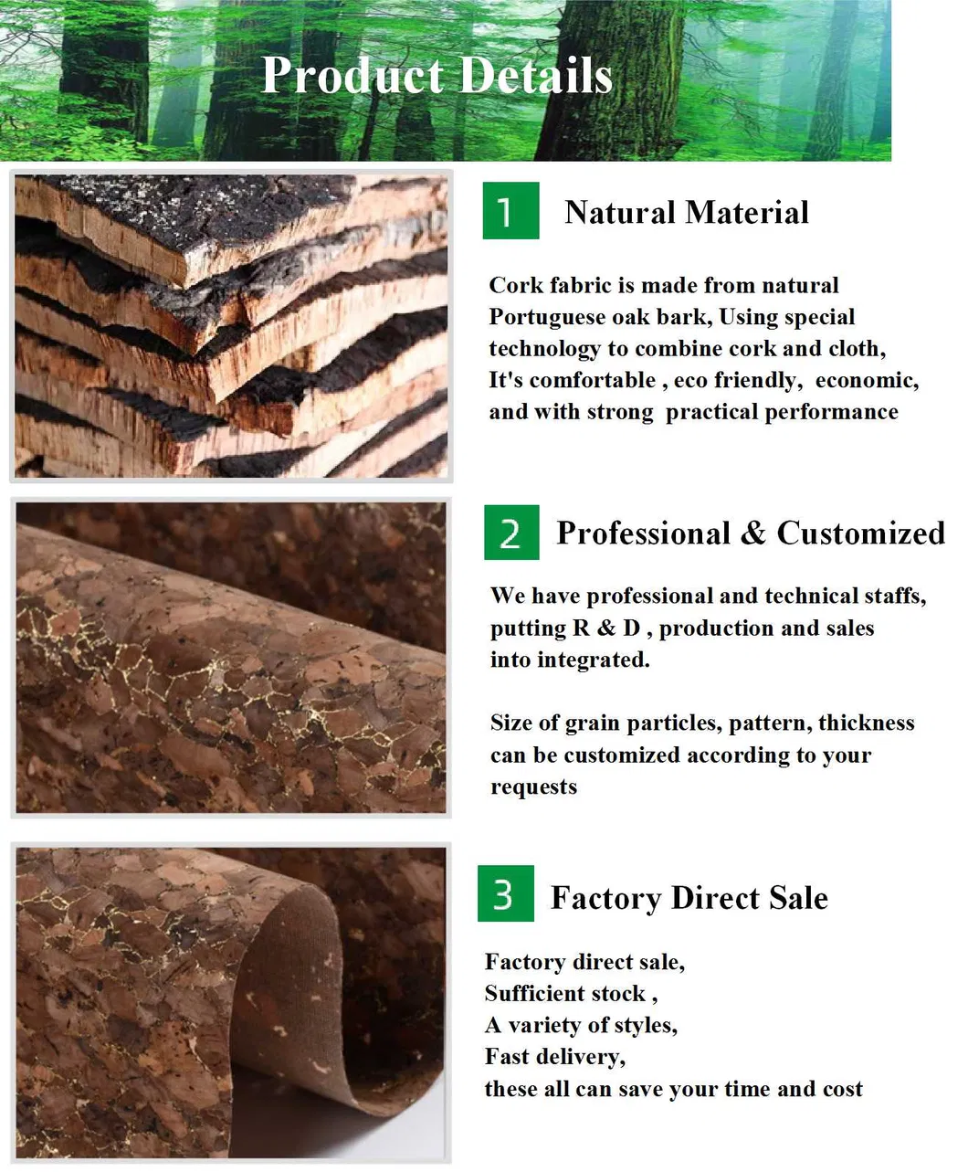 Cork PU Leather 5