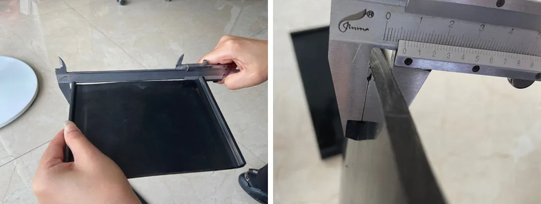 Rail Rubber Pad Side View