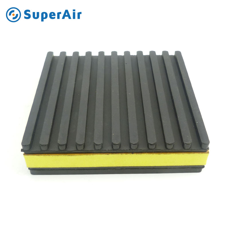 HVAC Installation Spare Parts Rubber Product Rubber/Cork Anti-Vibration Pad