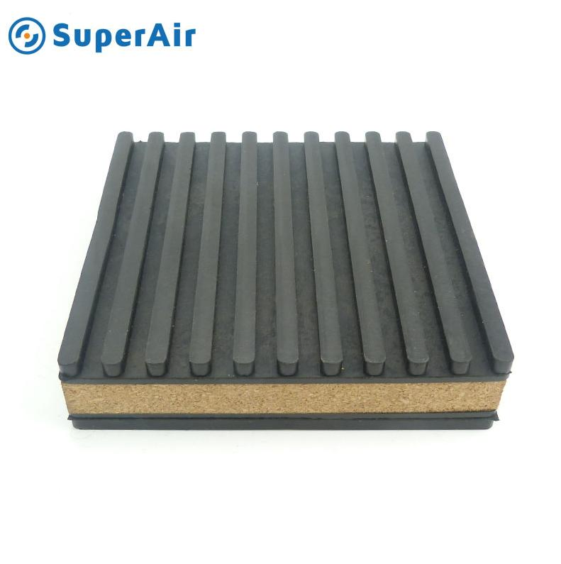 Pneumaticplus Anti Vibration Rubber &amp; Cork Isolation Pads