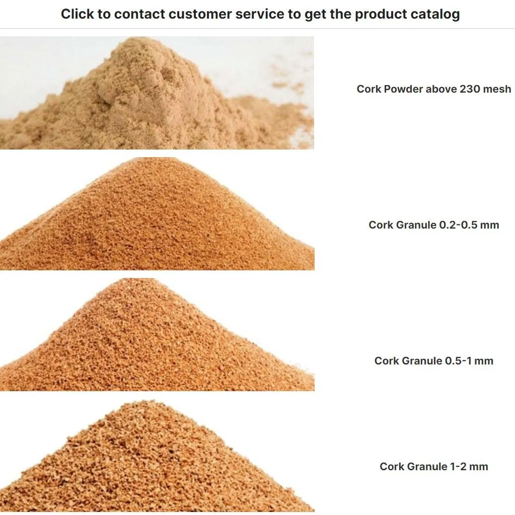 Factory Cork Granule Raw Materials for Cork Padding, Cork Flooring, Cork Wallboard