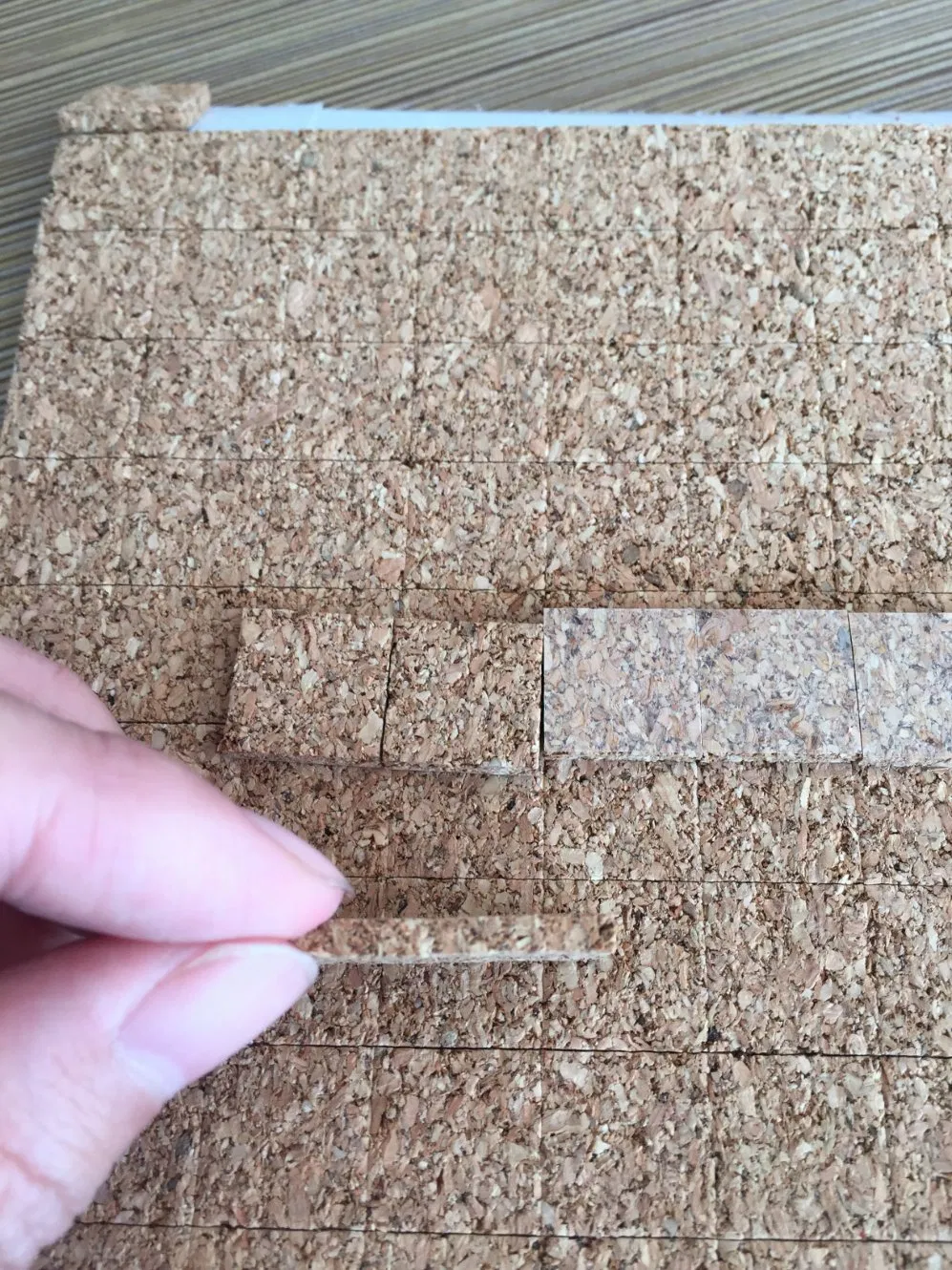 Cork Pads with PVC Foam for Glass Mirror Protection