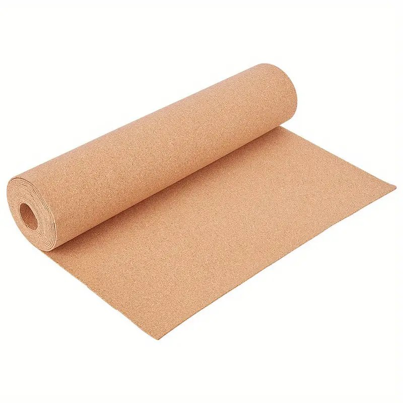 Self-Adhesive Cork Insulation Sheet for Wall Decor, DIY Crafts Cork Sheet Rolls