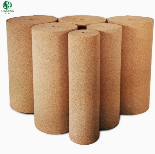 Natural Cork Rolls Eco Friendly Walls Flooring Decorative Boards