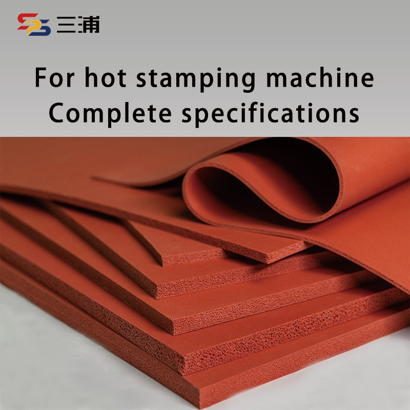 Silicone Rubber Sponge Foamed Sheet Pad Rolls for Shock Absorption and Buffering