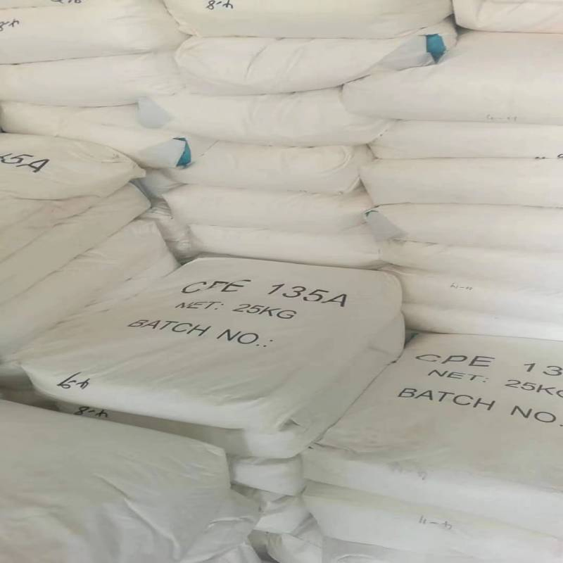 Chlorinated Polyethylene CPE135 PVC Raw Material for Rubber and PVC Products