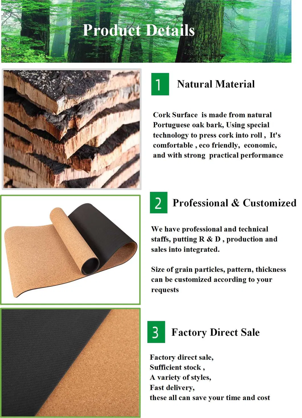 Cork Yoga Mat View 7