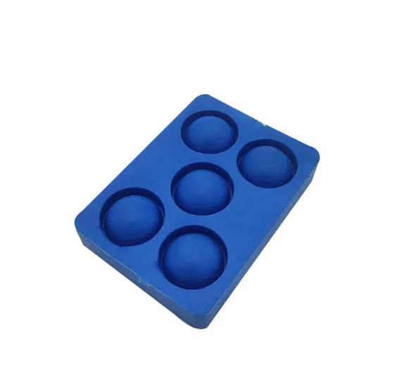 Custom Building Materials Double-Sided Five-Ball Cushioning Pad Sports Court Wooden Floor Shock Absorbing Rubber Pad Resilient Rubber Cushion Pads