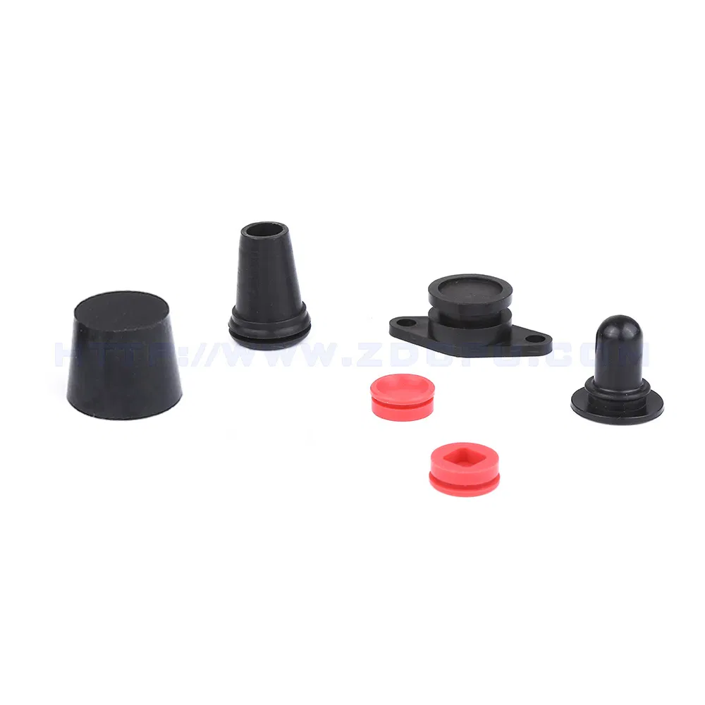 Custom Injection Moulded Silicone / EPDM Rubber Stopper Gasket