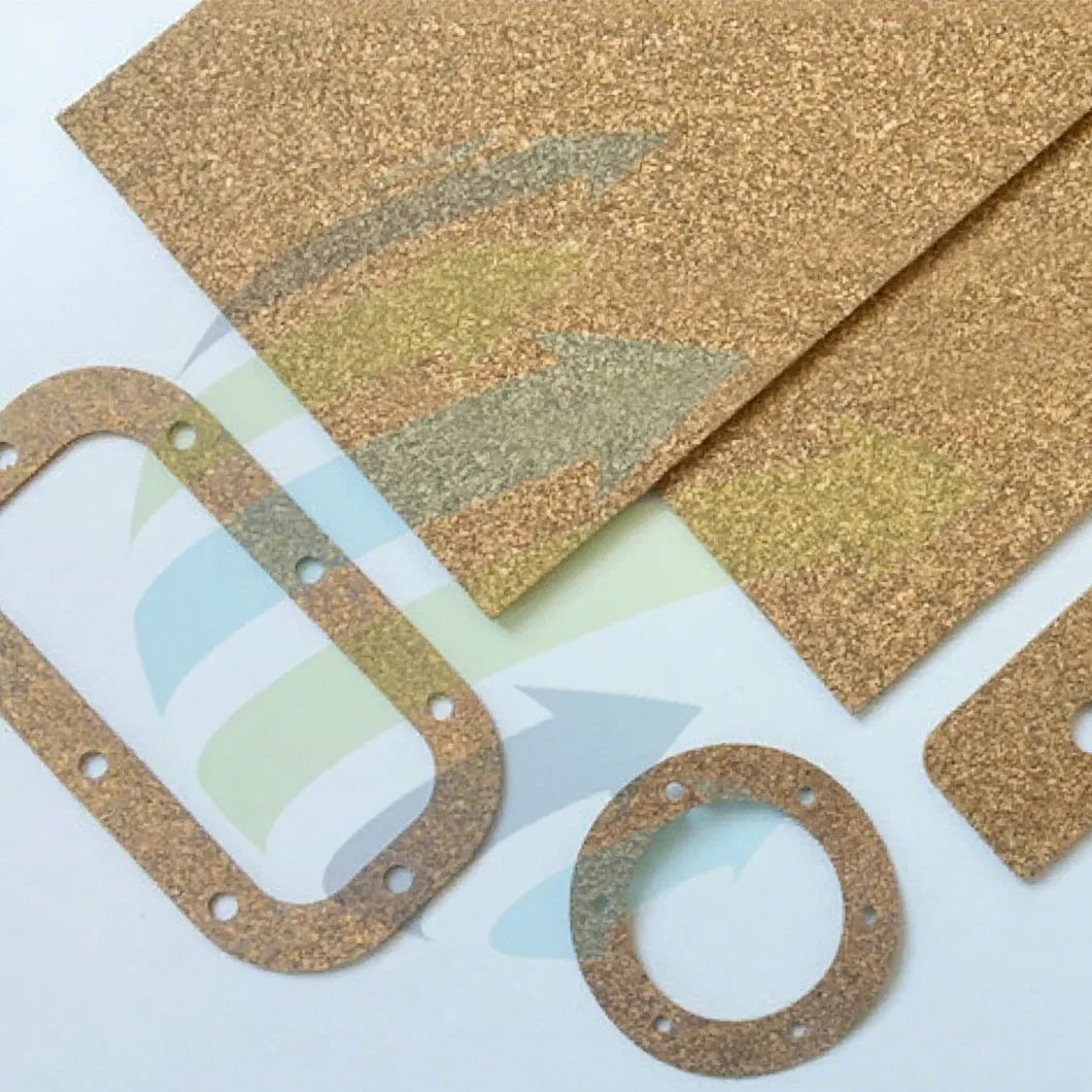 Oil Resistant Insulation Cork Rubber Gaskets for Transformer Customizable