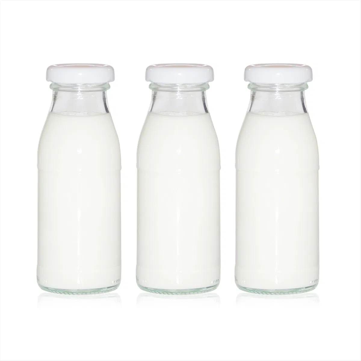 Quick Delivery Empty 1 Liter Glass Takeaway Milk Bottles for Sauce