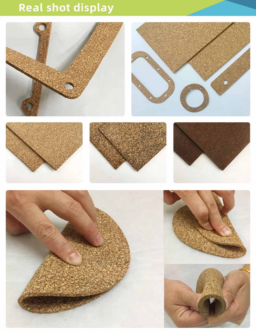 Cork Rubber Detail 1