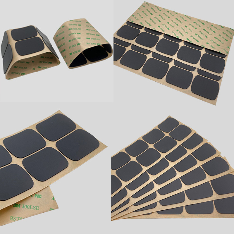 Custom Die Cut Anti Skid Silicone/Rubber Pads/Sheets for Sealing, Cushioning