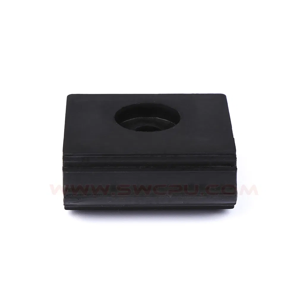 Factory Custom Equipment Sound Absorbing Sheet Rubber Damping Pads Square Cushioning Anti Vibration Pad