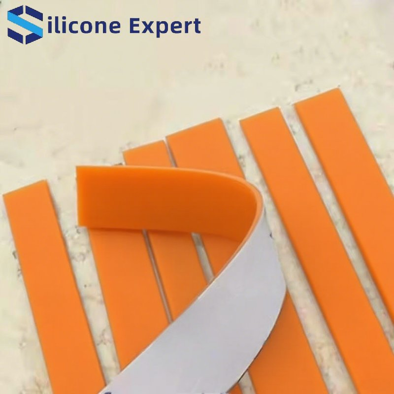 Flexible Weatherproof Silicone Strips for Doors and Window Sealing