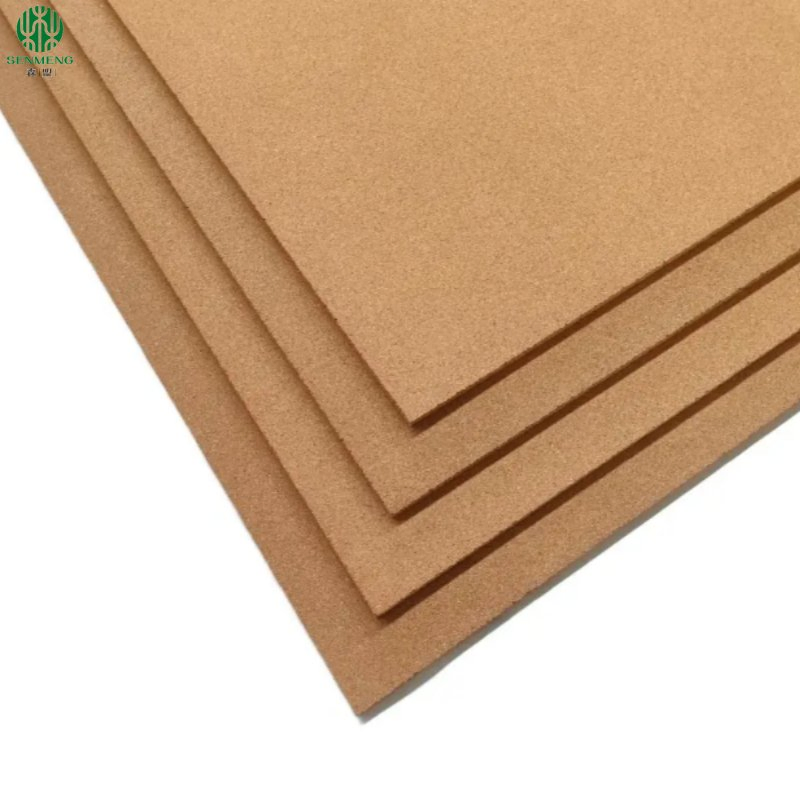 Factory Price Eco-Friendly Cork Sheet with 1-22mm Thickness Sustainable DIY Cork Sheets