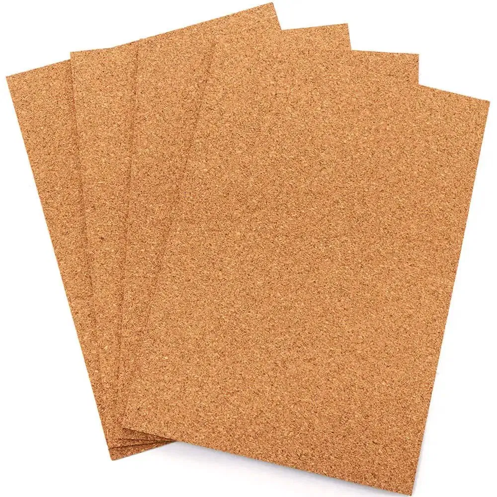 Self-Adhesive Cork Insulation Sheet for Wall Decor, DIY Crafts Cork Sheet Rolls