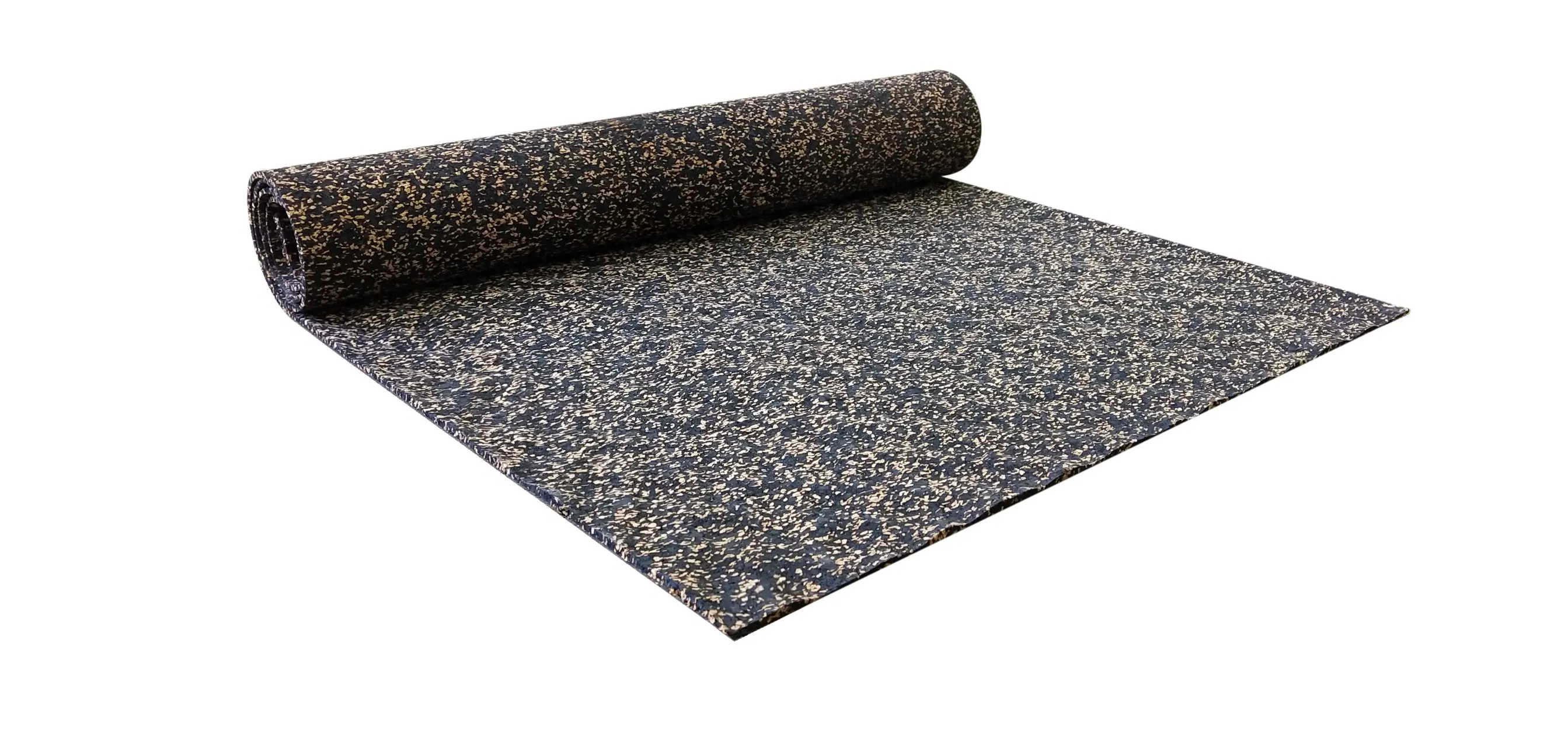 Wholesale Factory Noise-Insulating Underlay Rubber Rolls Eco-Friendly Acoustic Insulation Cork Rubber Underlay