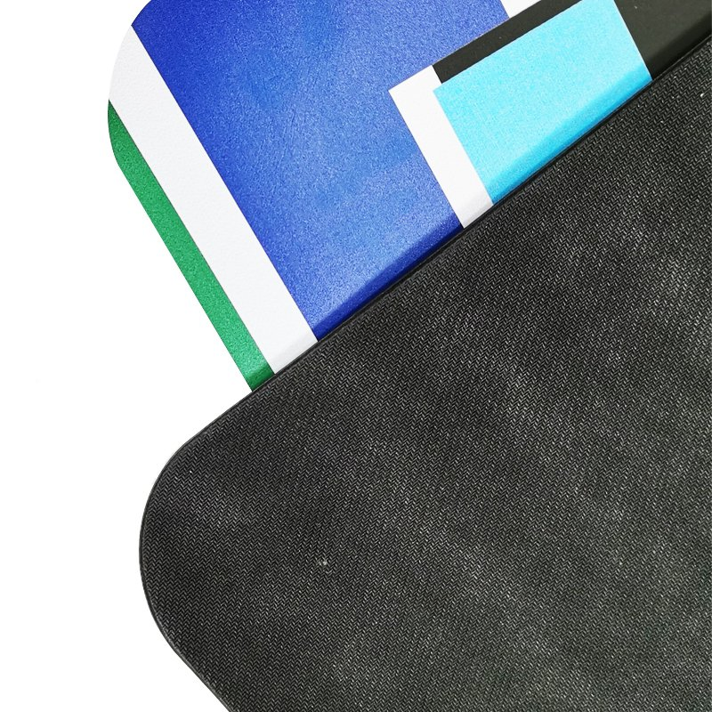 Custom Smooth Surface Durable PU Yoga Mat Rubber Yoga Mat Sheet Roll for Fitness