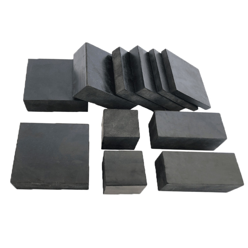 Customized Shape Natural Rubber Block Noise Reduction and Shock Absorption Rubber Pad