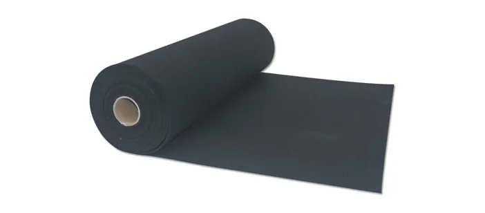 Recycled rubber foam