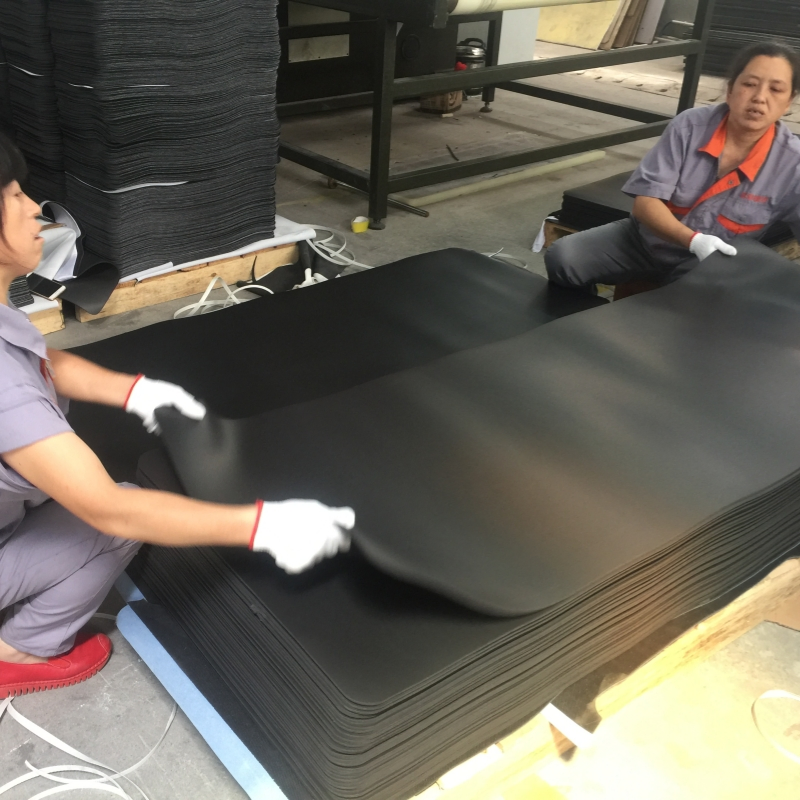 High Quality Light Carrying PU Yoga Mat Anti Slip Natural Foldable Yoga Mat Roll