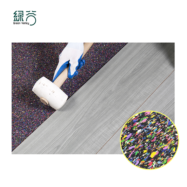 Sound Insulation Underlay Rubber Sound Proof Eco-Friendly Flooring Rubber Underlay