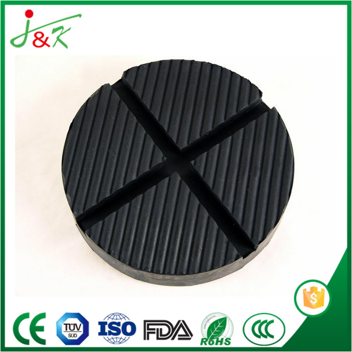 Machines Vibration with Seismic Cushioning Slip and Sliencing Rubber Pad