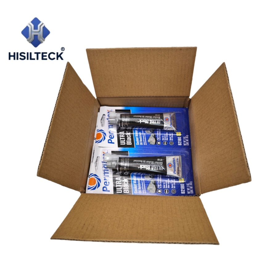 Permatex High-Temp Resistant RTV Silicone Gasket Maker Sealant for Oil Pan, Timing Cover etc.