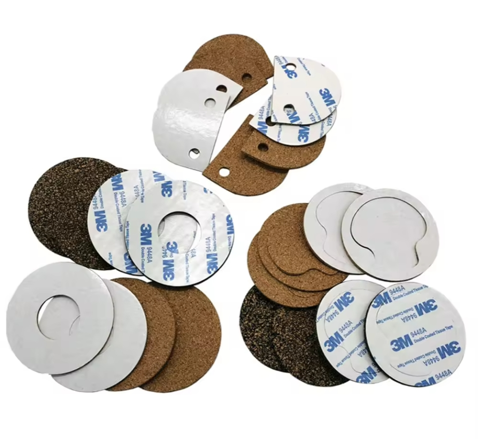 Die Cut High Quality Waterproof Cork Rubber Gasket Material