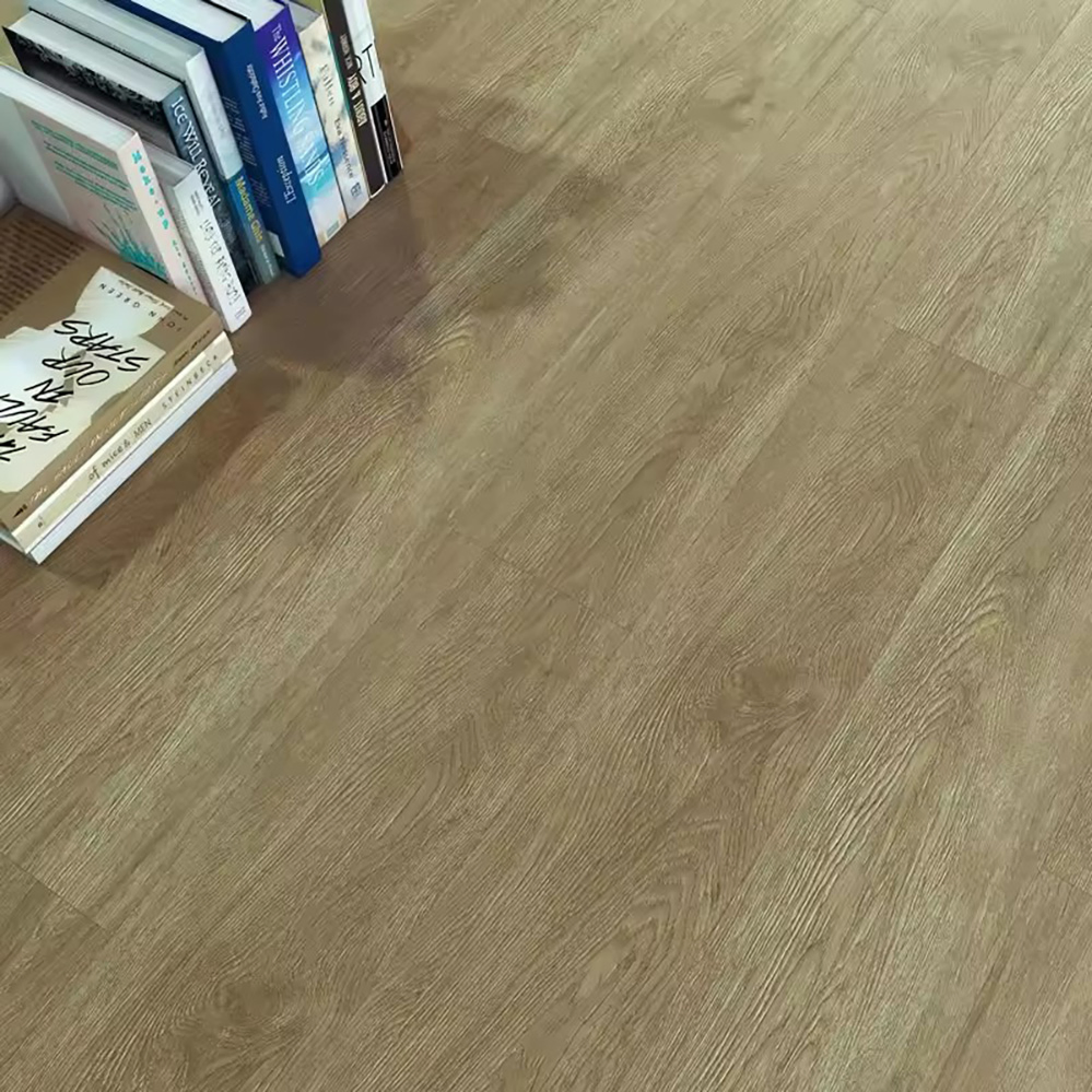 Eir Wood Grain Plastic Non-Slip Click Spc Vinyl Flooring