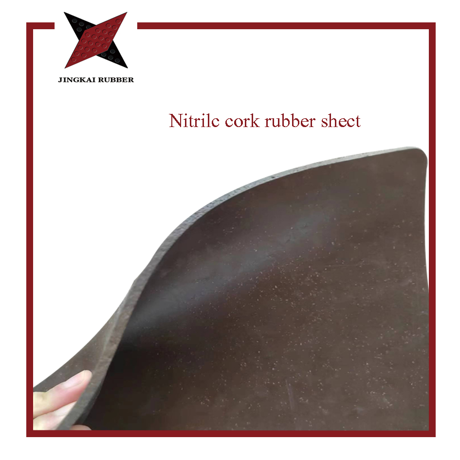 Customized Shockproof and Wear-Resistant Sealing Oil Resistant Nitrile Cork Rubber Sheet