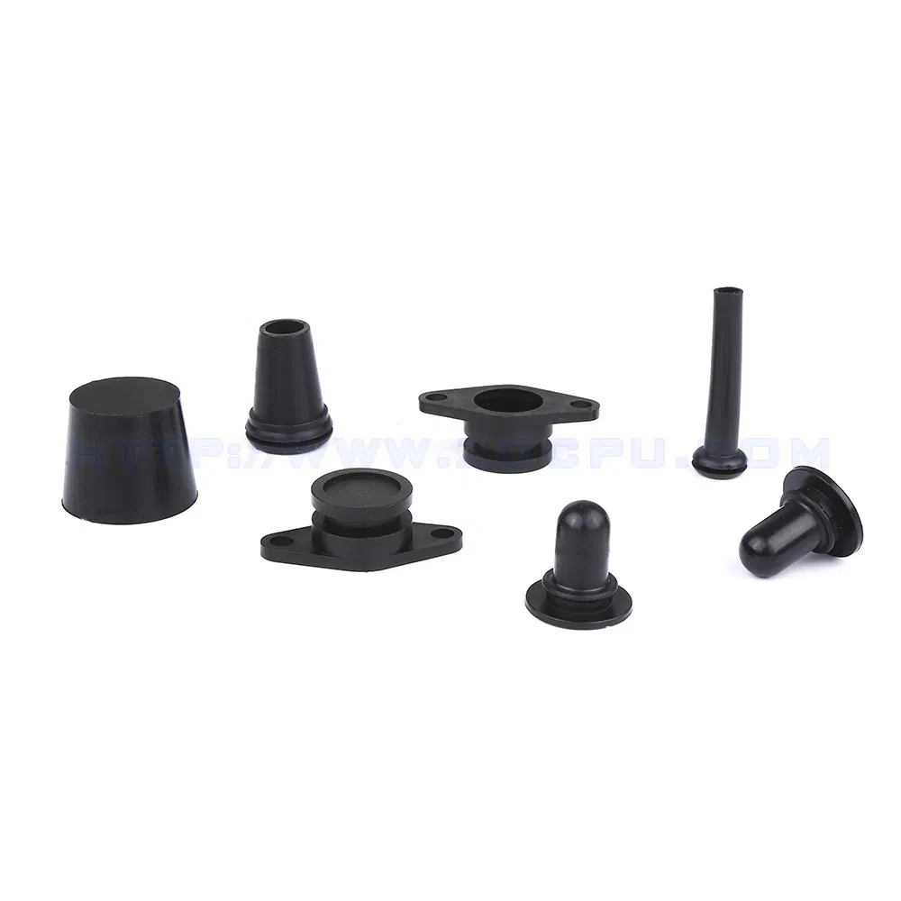 Custom Injection Moulded Silicone / EPDM Rubber Stopper Gasket