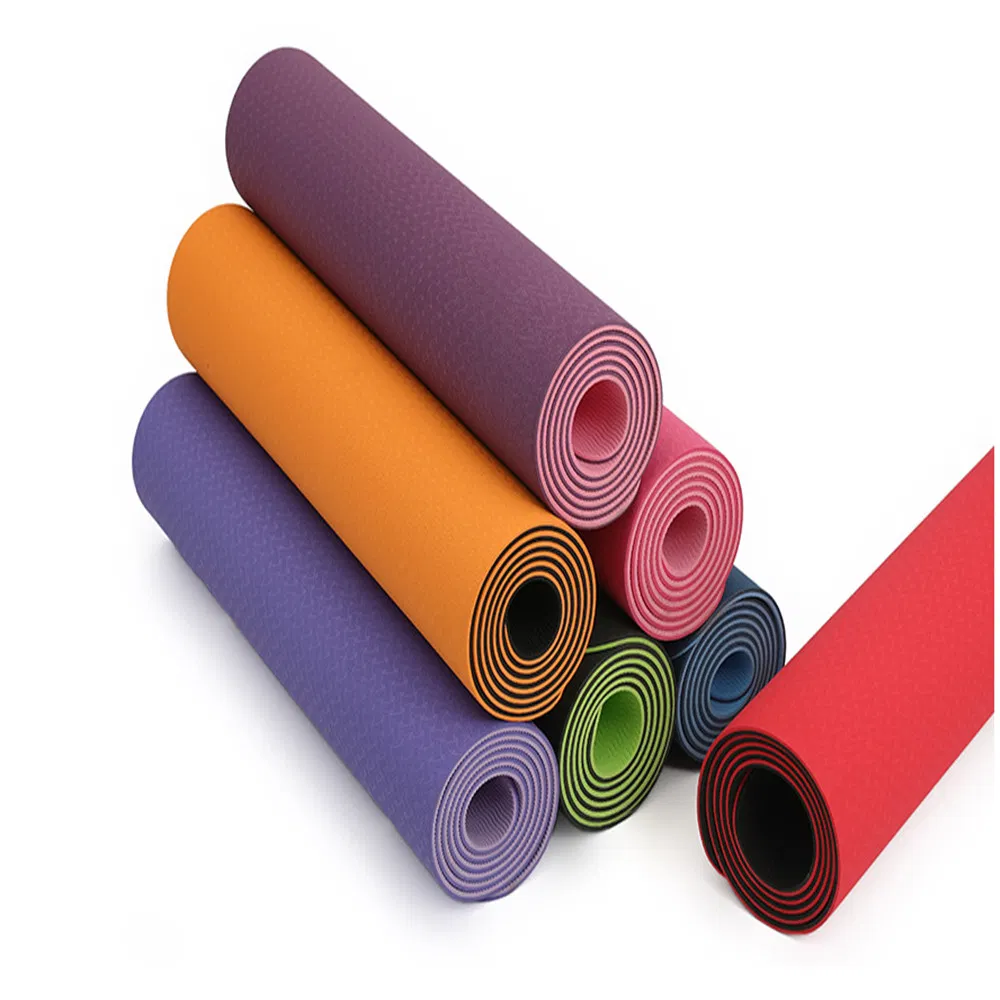 Custom Logo Non Toxic Cork TPE Yoga Mat Manufacturer