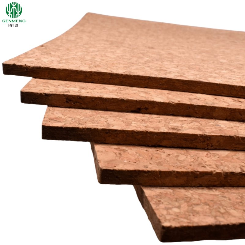 Custom Natural Cork Sheets Durable Eco Friendly Flooring Wall Decoration